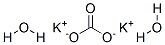 POTASSIUM CARBONATE DIHYDRATE Struktur