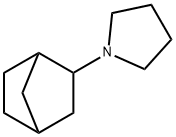 Pyrrolidine, 1-bicyclo[2.2.1]hept-2-yl- (9CI) Struktur