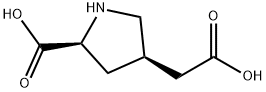 3-Pyrrolidineaceticacid,5-carboxy-,(3R-cis)-(9CI) Struktur