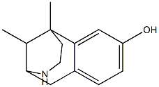 (-)-NORMETAZOCINE Struktur