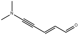 2-Penten-4-ynal,5-(dimethylamino)-,(2E)-(9CI) Struktur