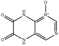 6,7-Pteridinedione,5,8-dihydro-,1-oxide(9CI) Struktur