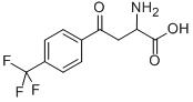 DL-2-AMINO-4-(4-TRIFLUOROMETHYLPHENYL)-4-OXOBUTANOIC ACID Struktur