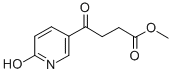 METHYL 4-(6-HYDROXY-3-PYRIDYL)-4-OXO- BUTYRATE Struktur