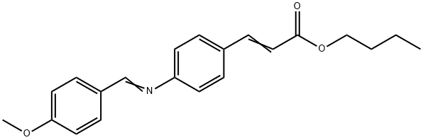 4-[(4-METHOXYBENZYLIDENE)AMINO]CINNAMIC ACID N-BUTYL ESTER price.