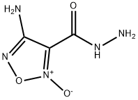 1,2,5-Oxadiazole-3-carboxylicacid,4-amino-,hydrazide,2-oxide(9CI) Struktur