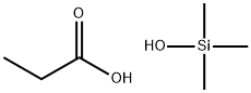 TRIMETHYLSILYL PROPIONATE Struktur