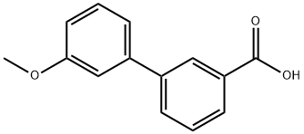 3'-METHOXY-BIPHENYL-3-CARBOXYLIC ACID Struktur