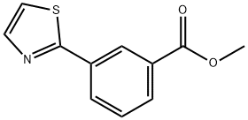 METHYL 3-THIAZOL-2-YL-BENZOATE Struktur