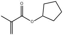 CYCLOPENTYL METHACRYLATE Struktur