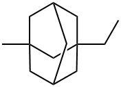 1-ETHYL-3-METHYLADAMANTANE Struktur