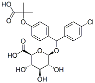 Fenirofibrate O-b-D-Glucuronide Struktur