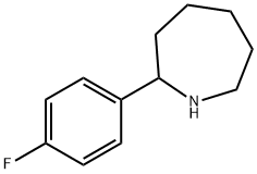 2-(4-FLUORO-PHENYL)-AZEPANE Struktur