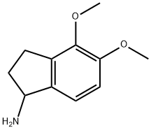 4,5-DIMETHOXY-INDAN-1-YLAMINE Struktur