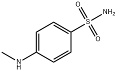 Benzenesulfonamide, 4-(methylamino)- (9CI) Struktur