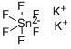 dipotassium hexafluorostannate(2-) Struktur