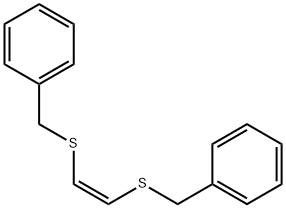 CIS-1,2-BIS(BENZYLTHIO)ETHYLENE Struktur