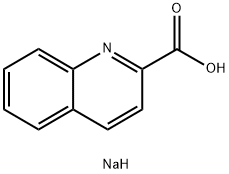 QUINALDIC ACID SODIUM SALT Struktur