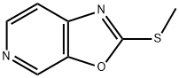 2-(METHYLTHIO)OXAZOLO[5,4-C]PYRIDINE Struktur