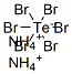 AMMONIUM HEXABROMOTELLURATE(IV)  99.99% Struktur