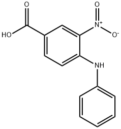 4-ANILINO-3-NITROBENZOIC ACID Struktur