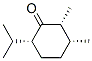 Cyclohexanone, 2,3-dimethyl-6-(1-methylethyl)-, [2R-(2alpha,3ba,6ba)]- (9CI) Struktur