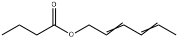 2,4-HEXADIENYL BUTYRATE Struktur