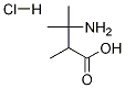 3-amino-2,3-dimethylbutanoic acid hydrochloride Struktur