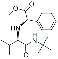 Benzeneacetic acid, alpha-[[1-[[(1,1-dimethylethyl)amino]carbonyl]-2-methylpropyl]amino]-, methyl ester, [R-(R*,R*)]- (9CI) Struktur