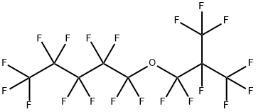 PERFLUORO-2-TRIFLUOROMETHYL-4-OXANONANE Struktur