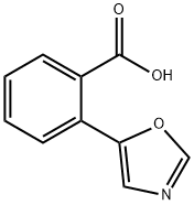 2-(5-Oxazolyl)benzoic Acid Struktur