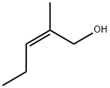 (Z)-2-Methyl-2-penten-1-ol Struktur