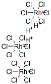 trihydrogen hexachlororhodate  Struktur