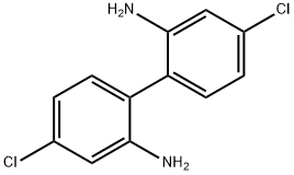 4,4'-Dichloro-2,2'-diaminodiphenyl Struktur