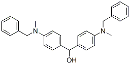 4,4'-Bis(N-methyl-N-benzylamino)benzhydrol Struktur