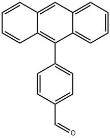 4-(Anthracen-10-yl)benzaldehyde Struktur