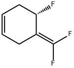 Cyclohexene, 4-(difluoromethylene)-5-fluoro-, (S)- (9CI) Struktur