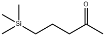 5-(Trimethylsilyl)-2-pentanone Struktur