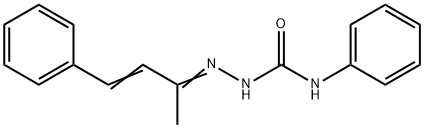 4-Phenyl-3-buten-2-one 4-phenyl semicarbazone Struktur