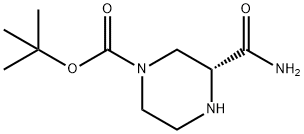 1-Piperidinecarboxylic acid, 3-(aMinocarbonyl)-, 1,1-diMethylethyl ester, (3R)- Struktur