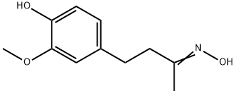 4-(4-HYDROXY-3-METHOXYPHENYL)BUTAN-2-ONE OXIME Struktur