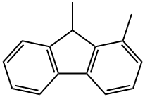 1,9-dimethylfluorene Struktur