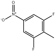 1,3-Difluoro-2-methyl-5-nitrobenzene Struktur