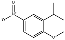 5-NITRO-2-METHOXY-1-ISOPROPYLBENZOL Struktur