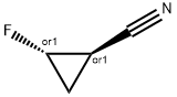 Trans-2-fluorocyclopropanecarbonitrile Struktur
