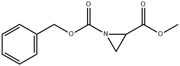 AZIRIDINE-1,2-DICARBOXYLIC ACID 1-BENZYL ESTER 2-METHYL ESTER Struktur