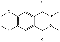 4,5-Dimethoxyphthalic acid dimethyl ester Struktur