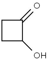 2-Hydroxycyclobutanone, 17082-63-2, 結(jié)構(gòu)式