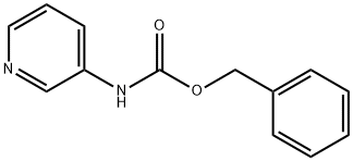 Carbamic acid, 3-pyridinyl-, phenylmethyl ester (9CI) Struktur