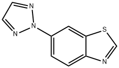 Benzothiazole, 6-(2H-1,2,3-triazol-2-yl)- (9CI) Struktur